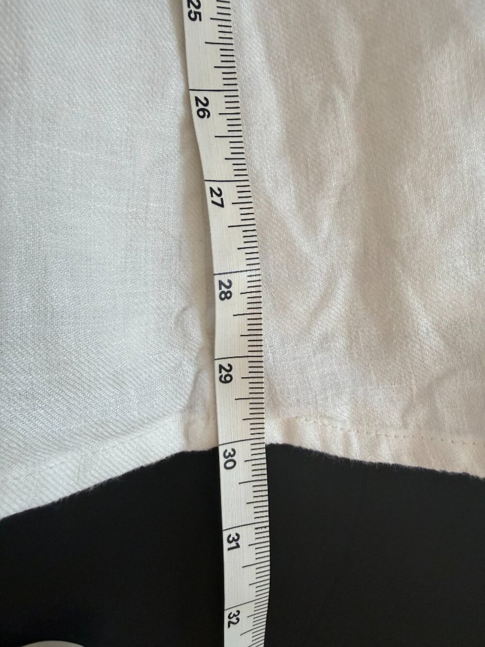 Banana Republic White Linen Wide Leg Palazzo Pants - Picture 10 of 11